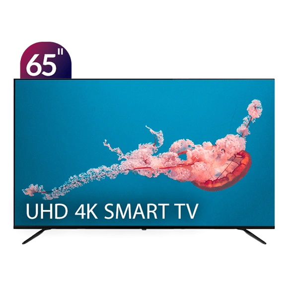 xvision-65xcu775-b-01 تلویزیون هوشمند 65 اینچ 4K ایكس ویژن مدل XCU775