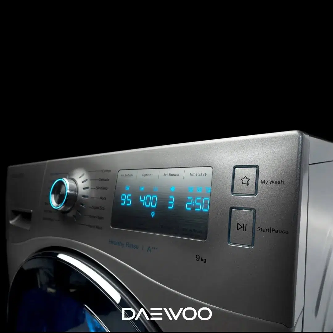 ماشین لباسشویی دوو سری 9 کیلویی مدل Pali (Primo)