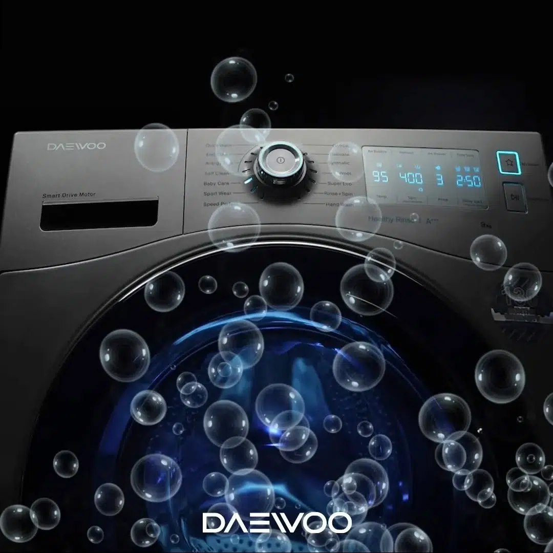 ماشین لباسشویی دوو سری 8 و 9 کیلویی مدل Pali (Primo)