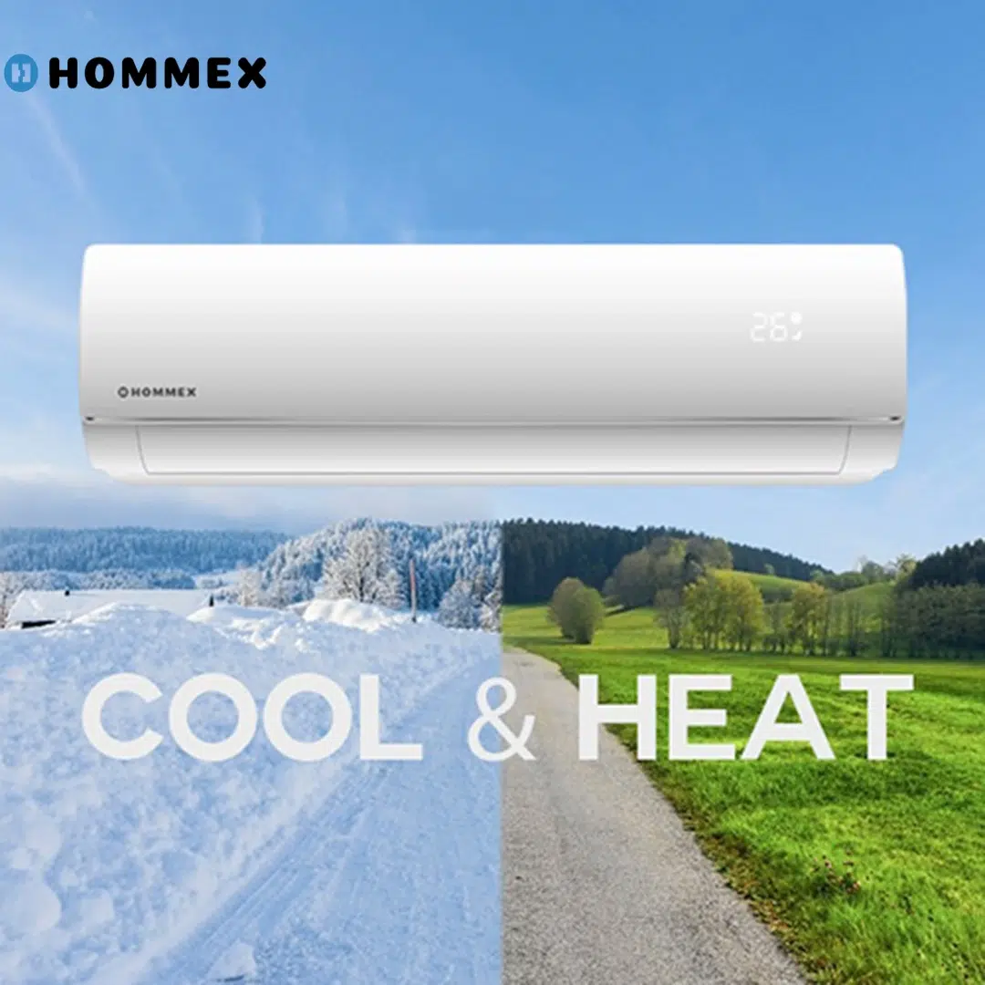 حالت سرمایش و گرمایش کولر گازی هومکس مدل های CH5015, CH7005, CH7025