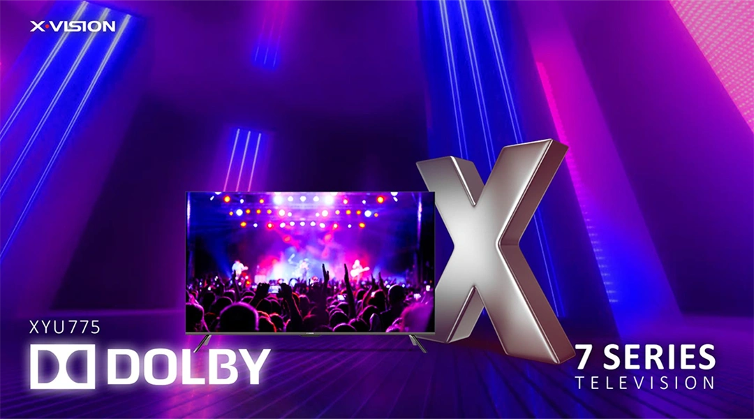 سیستم صوتی دالبی تلویزیون ایکس ویژن مدل 55XYU775