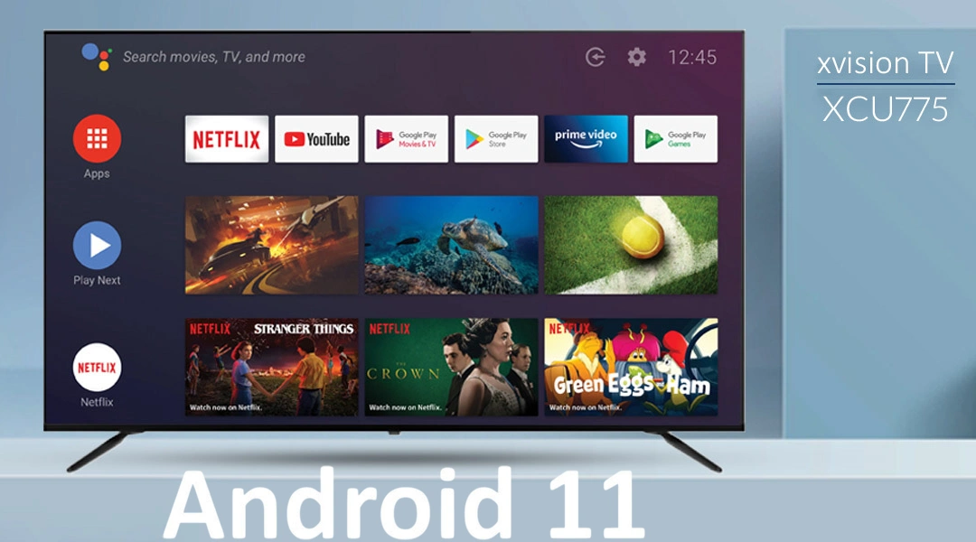 سیستم عامل تلویزیون هوشمند 65 اینچ 4K ایكس ویژن مدل XCU775