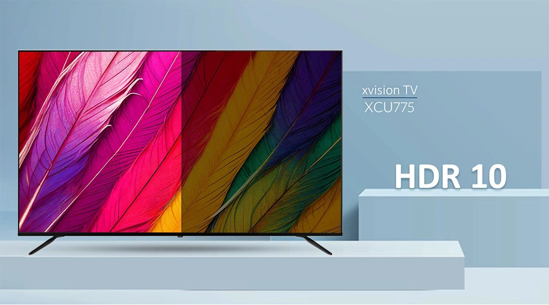 تکنولوژی HDR10 در تلویزیون هوشمند 65 اینچ 4K ایكس ویژن مدل XCU775