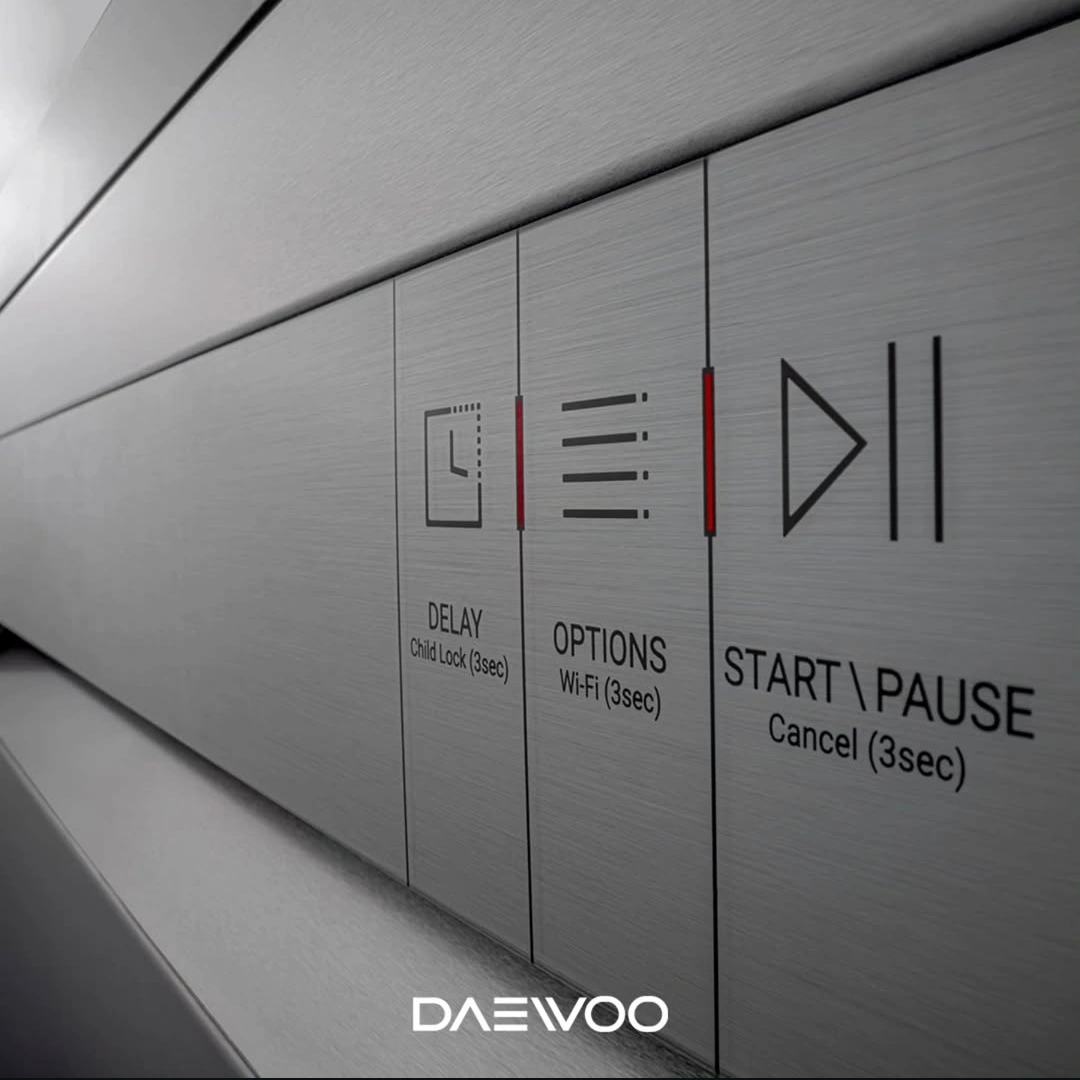 پنل ماشین ظرفشویی 14 نفره هوشمند دوو مدل DW-200S