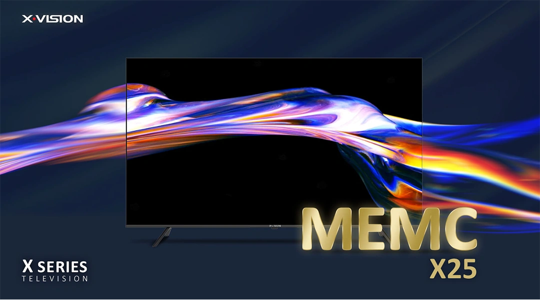 فناوری MEMC تلویزیون هوشمند 55 اینچ 4K ایكس ویژن مدل X25